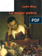 La Mujer Pobre. Novela de Léon Bloy. Traducción, Prólogo y Notas de Carlos Cámara y Miguel Ángel Frontán.
