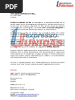 Carta de Presentacion