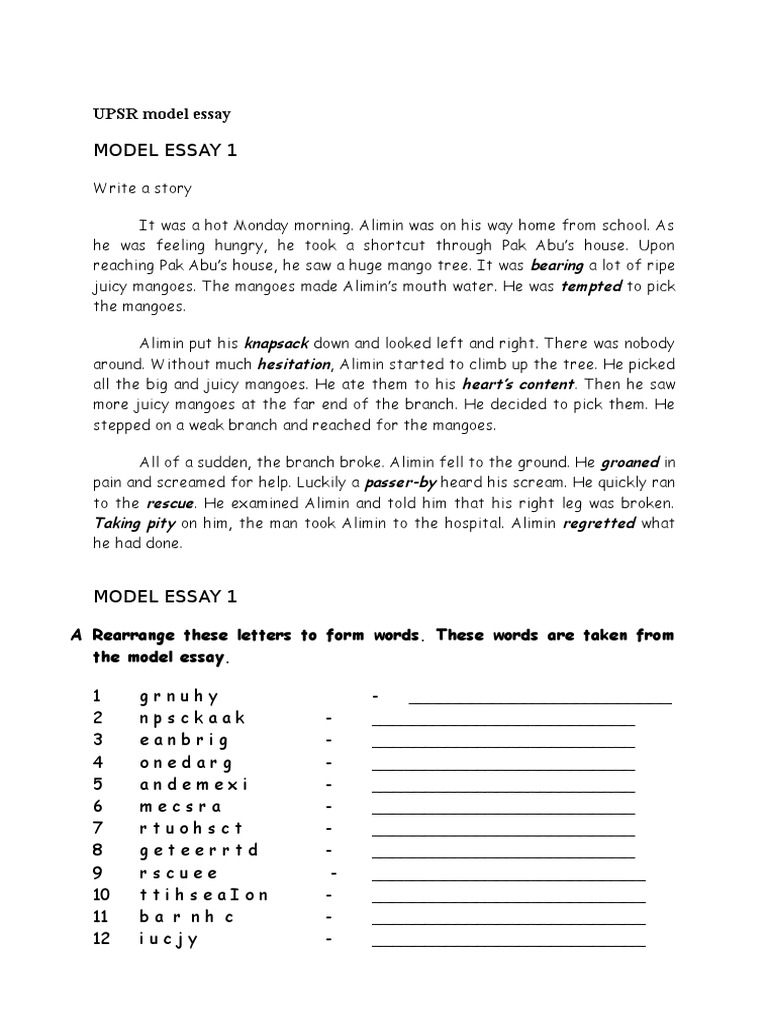 Upsr writing pdf image