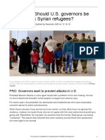 Stopping Syrian Refugees Coming To The Us 970l