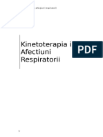 Kinetoterapia in Afectiuni Respiratorii