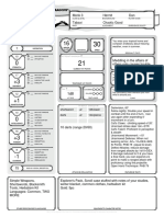 Character Sheet - Alternative - Tabaxi Monk