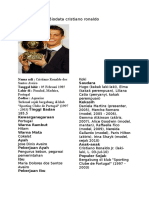 Biodata Cristiano Ronaldo