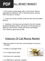 Call Money Market