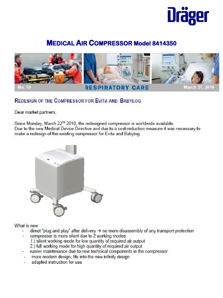 Medical Air Compressor Specs | PDF | Technology & Engineering