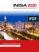 Brochure de Présentation de La Conférence Tunisia 2020