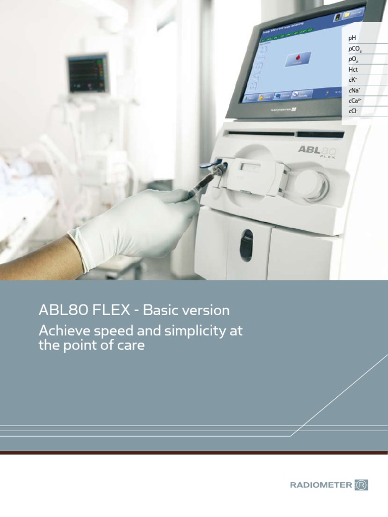 Operator manual abl 80 flex radiometer denmark