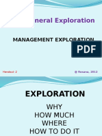 Ore Mineral Exploration