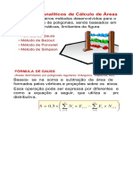 Área Polígono Irregular Coordenadas Método Prático