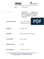 Informe Socio Ambiental No 05 - Consorcio Inframe 2014