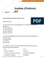 1997-GS Prelims Paper - (Shashidthakur23.wordpress - Com) PDF