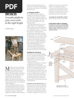 Low Assembly Bench