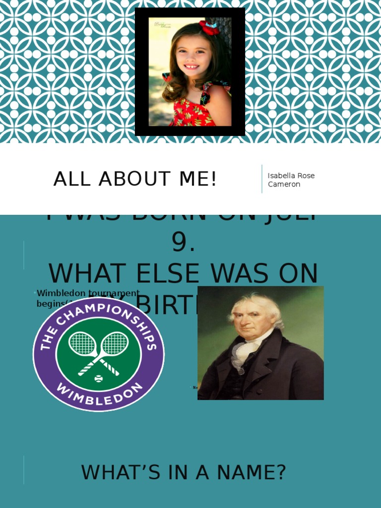 All About Me Powerpoint PDF