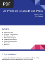 As Praias do Estado de São Paulo