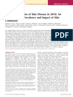 The Global Burden of Skin Disease in 2010 - An Analysis of The Prevalence and Impact of Skin Conditions