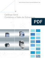 WEG Contatores e Reles de Sobrecarga Catalogo Geral 50026112 Catalogo Portugues Br