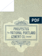 (1900) Prospectus Catalogue: National Portland Cement Company