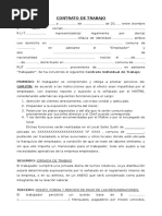 Carta de Amonestacion Abandono de Trabajo