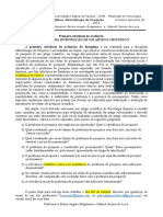 16.05.11 Primeira Avaliação - Introdução de Um Artigo Científico