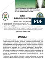 Presentación - Extensión Forestal - Ing. Forestal - 2016 (1)