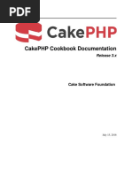 Cake PHP Cookbook