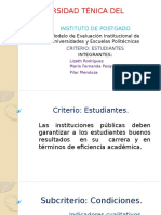 Diapositivas Criterio Estudiantes