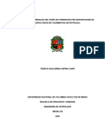 Aspectos Generales del Daño de Formacion Por Depositacion de Asfaltenos en Yacimientos Petroliferos, Teddys Ospino 2009.pdf