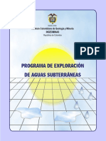 Programa Exploracion Aguas Subterraneas PDF