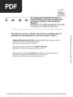 Download Preventing Musculoskeletal Disorders MSDs  in Clinical Dentistry by Noor Al-Deen Maher SN33892934 doc pdf