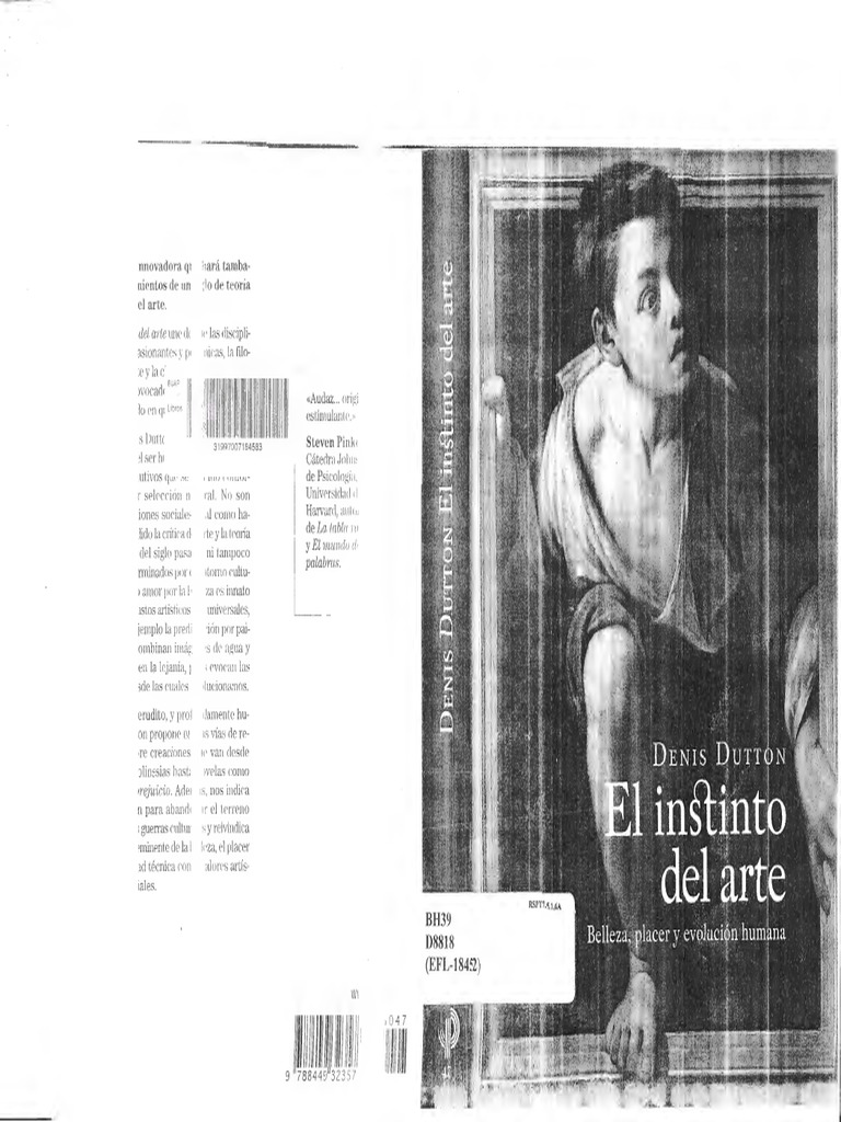 Dutton El Instinto Del Arte PDF PDF Chimpancé Homo Sapiens Dutton El Instinto Del Arte PDF PDF Chimpancé Homo Sapiens