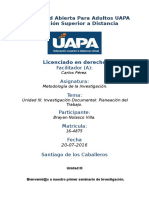 Tarea 3 Unidad III Metodología de Investigacion (UAPA) 18-07-2016