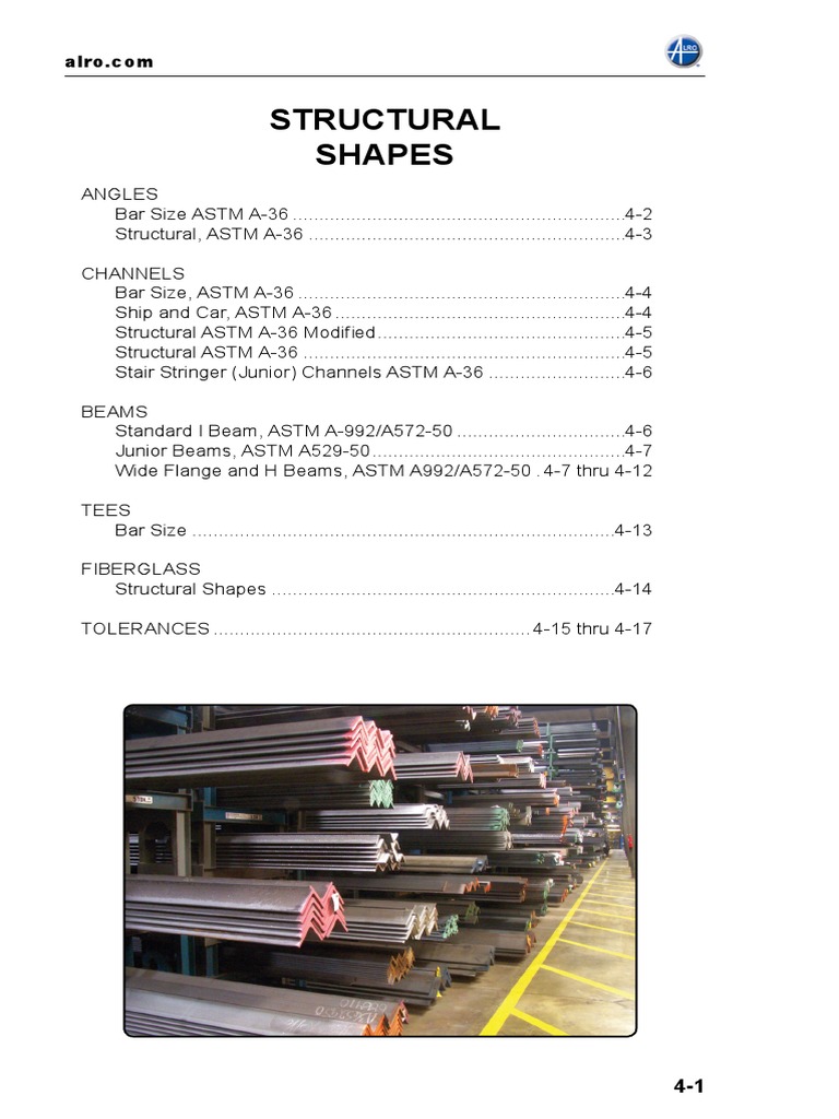 Structural Shape PDF | PDF | Strength Of Materials | Building Engineering
