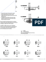 Trumpet Fingering Chart - Page 1