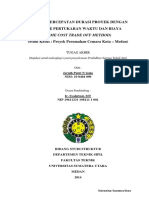 123dok Analisa Percepatan Durasi Proyek Dengan Metode Pertukaran Waktu Dan Biaya Time Cost Trade Off Method Studi Kasus Proyek Perumahan Cemara Kuta Medan