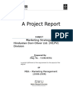33108329 MBA Marketing Project
