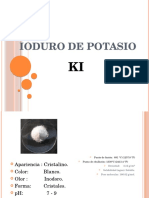 Ioduro de Potasio