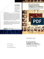 Reyes, Luis Alberto - El Pensamiento Indígena en América. Los Antiguos Andinos, Mayas y Náhuas (Optim) PDF