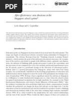 Download After Effectiveness New Directions in the Singapore School System by unay SN33894022 doc pdf