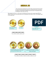 Mk. 6 Ball. 2 Cartridges One Sectionised. Mk. 7 Ball. Drill Cartridge Nickled Case Empty Primer Pocket