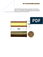 British .50-70 Line Thrower Cartridge