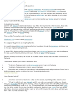 Alendronic Acid Warnings