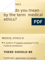 18b - Medical Ethics & Medical Negligence