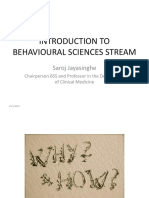 LECTURE 3 NEW Entrants Intro To BSS 12 Jan 2015