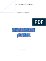 Matematici Financiare Si Actuariale