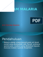 DEMAM MALARIA. Kuliah