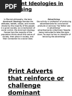 Dominant Ideologies in Media HW