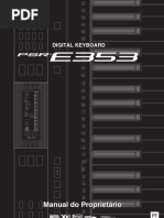 Download Yamaha PSR-E353 - Manual do Proprietrio by pippo2017 SN338960593 doc pdf