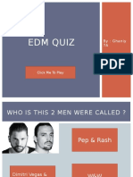 Edm Quiz: By: Ghaniy 7A