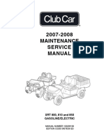 2007-2008 Maintenance Service Manual: XRT 800, 810 and 850 Gasoline/Electric