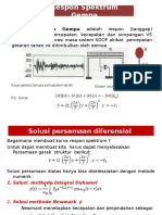 RESPON SPEKTRUM GEMPA